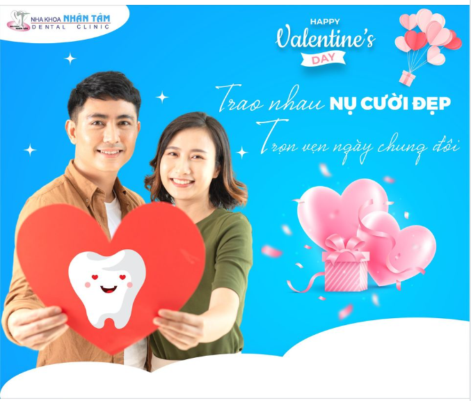 Happy Valentine's Day - Trao nhau nụ cười đẹp - Trọn vẹn ngày chung đôi