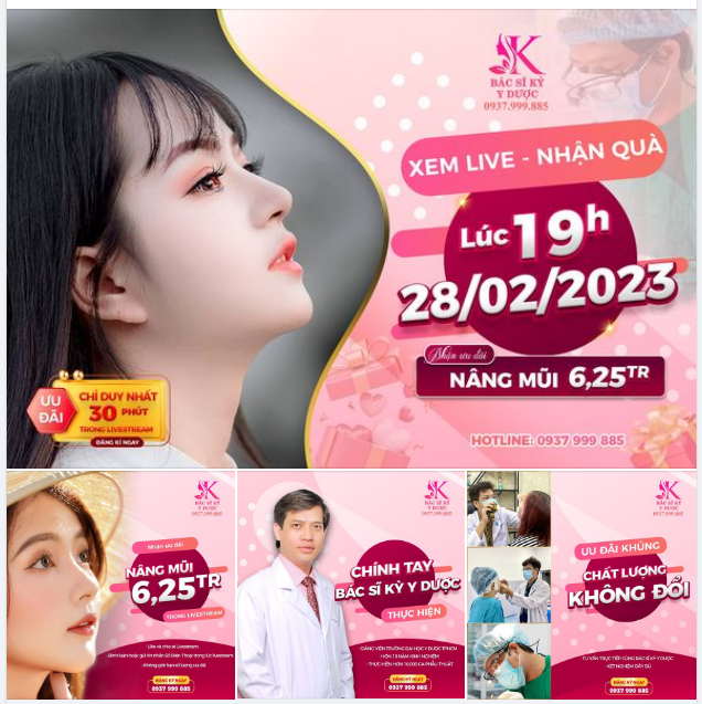 THỜI GIAN LÀ VÀNG - CHỈ 30 PHÚT NHẬN ƯU ĐÃI NÂNG MŨI GIẢM CÒN 6,25 TRIỆU