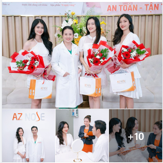 TOP 3 MISS BANKING TƯ VẤN NÂNG MŨI CHUYÊN SÂU TẠI AZ NOSE
