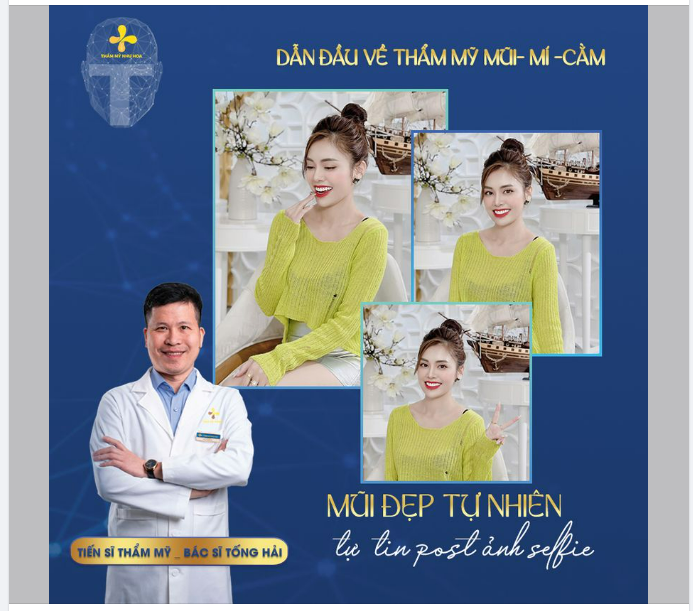 Mũi tẹt nên “chụp góc nào cũng xấu”