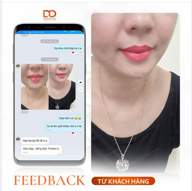 GÓC KHOE FEEDBACK KHÁCH HÀNG THẨM MỸ DRD.