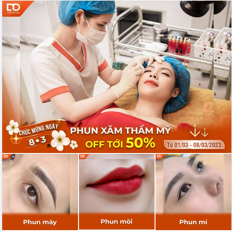 Sở hữu môi xinh - mày đẹp tiết kiệm tối đa chi phí!