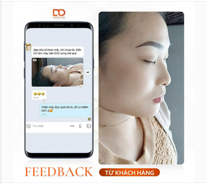 TIẾP TỤC FEEDBACK TẶNG KHOA DA CNC - THẨM MỸ DRD.