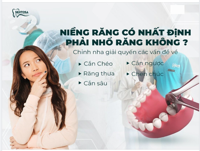 NIỀNG RĂNG CÓ NHẤT ĐINH PHẢI NHỔ RĂNG KHÔNG???