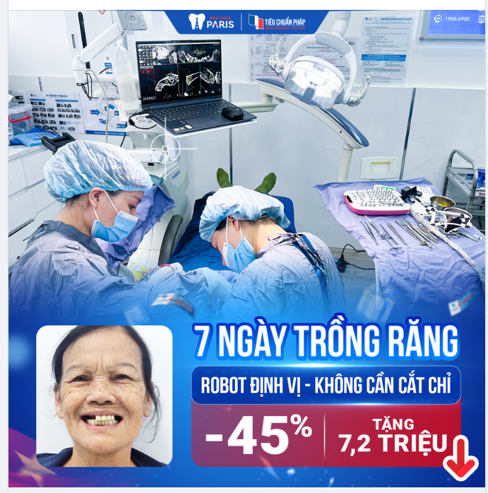 ĐẠI LỄ TRỒNG RĂNG GIÁ SỐC