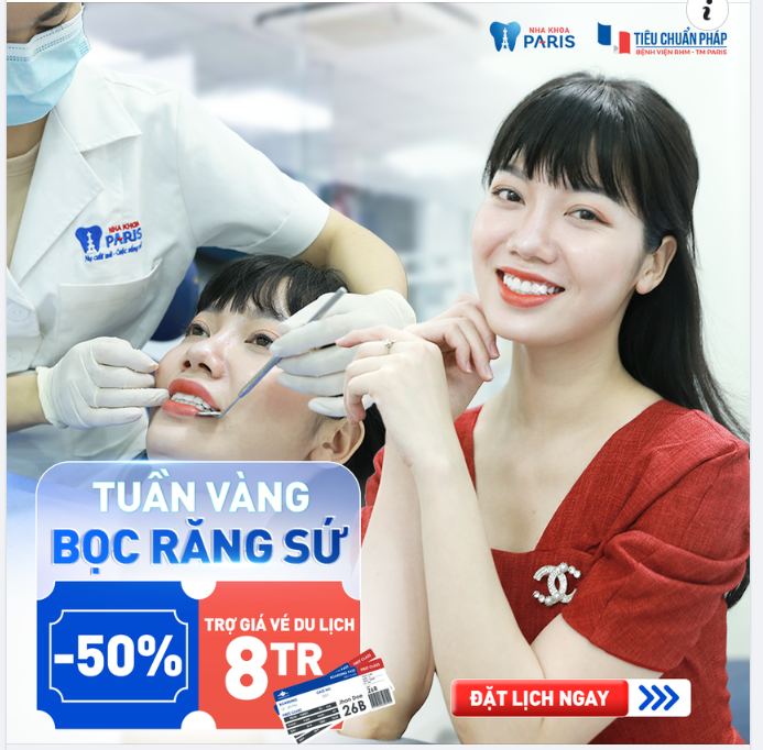 OFF 50% - "GIẢI PHÓNG" RĂNG XẤU - HƯỞNG TRỌN NIỀM VUI