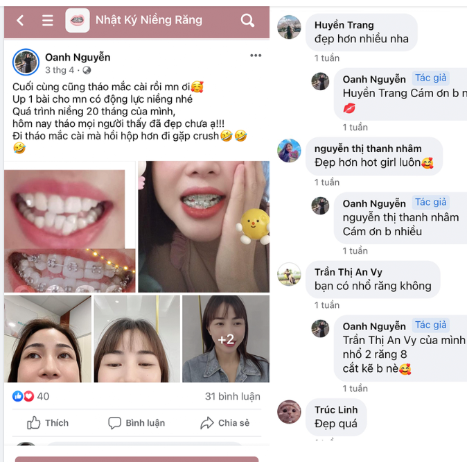 NIỀNG RĂNG CÙNG CHUYÊN GIA 30 NĂM