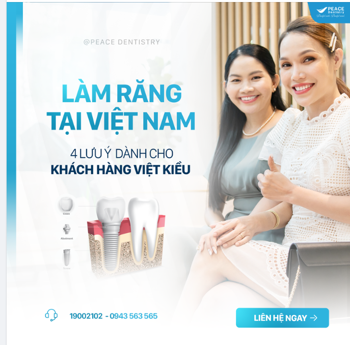 KHÁCH HÀNG VIỆT KIỀU LÀM RĂNG TẠI VIỆT NAM