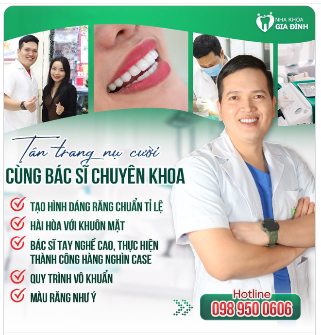 TÂN TRANG NỤ CƯỜI CÙNG BÁC SĨ CHUYÊN KHOA ĐỂ ĐẢM BẢO AN TOÀN VÀ TÍNH THẨM MỸ