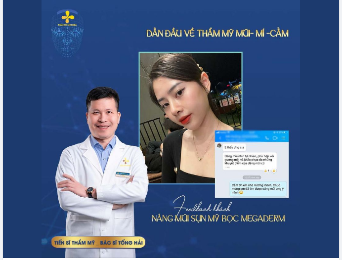 DÁNG MŨI NHÌN TỰ NHIÊN - PHÙ HỢP VỚI GƯƠNG MẶT - KHẮC PHỤC ĐƯỢC KHUYẾT ĐỊNH CỦA DÁNG MŨI CŨ