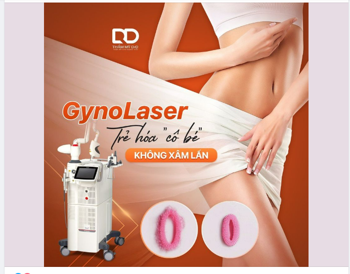 GYNOLASER - TRẺ HÓA "CÔ BÉ" KHÔNG XÂM LẤN