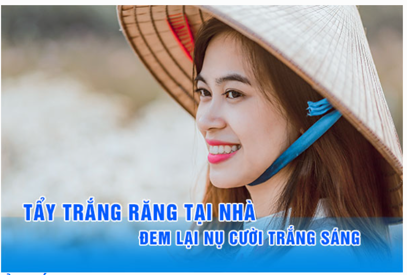 Tẩy trắng răng tại nhà