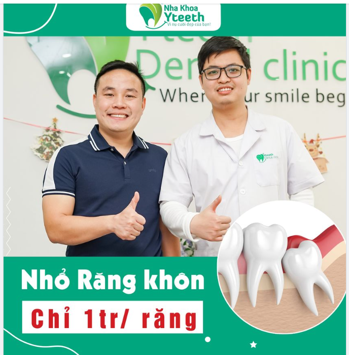 Nhổ Răng Khôn Nhẹ Nhàng - 1tr/ răng