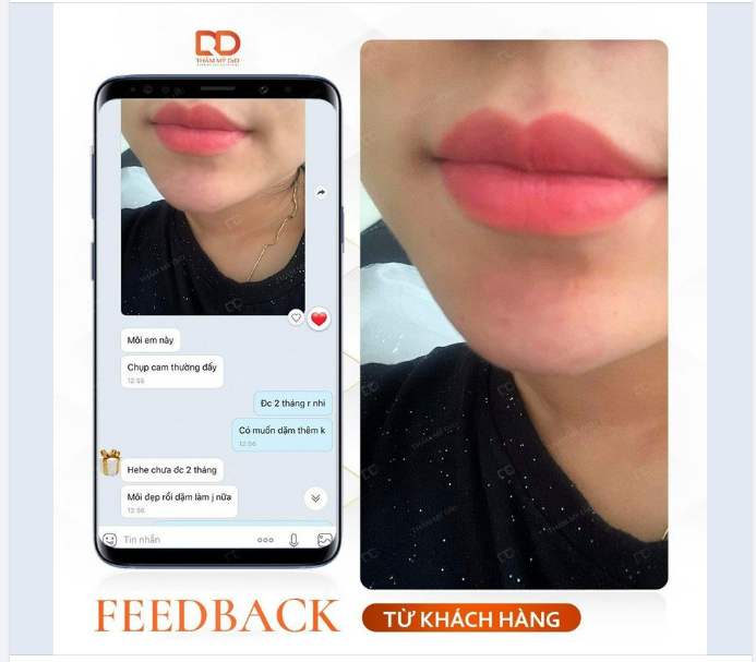SERI FEEDBACK KHÁCH HÀNG PHUN XĂM THẨM MỸ DRD