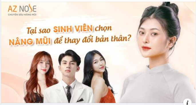 3 lý do khách hàng của AZ NOSE chọn nâng mũi khi còn là sinh viên