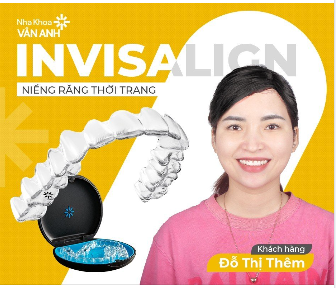 NIỀNG RĂNG THỜI TRANG VỚI INVISALIGN