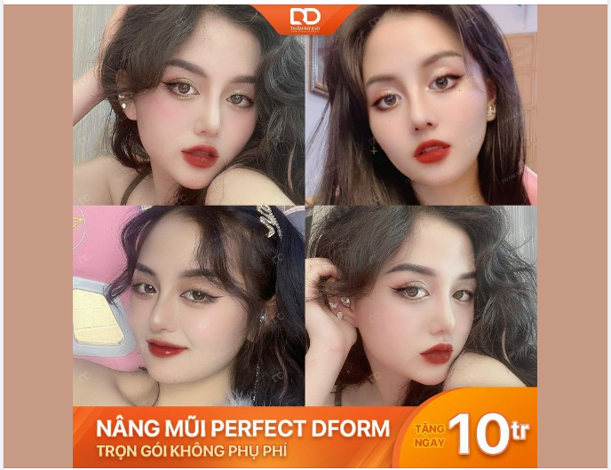 SỞ HỮU DÁNG MŨI TỰ NHIÊN - AN TOÀN VỚI 4 KHÁC BIỆT LỚN