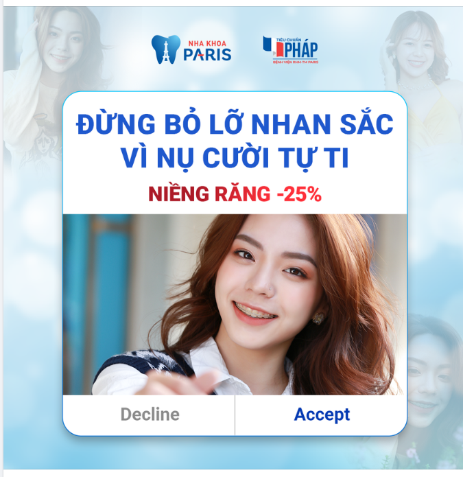 NHAN SẮC THẬT CHƯA BUNG LỤA LÀ DO BẠN CHƯA NIỀNG RĂNG ĐÓ!