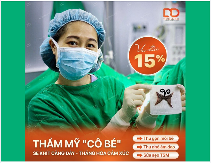 THẨM MỸ "CÔ BÉ" ĐẸP HƠN - KHÍT HƠN - CẢM XÚC HƠN