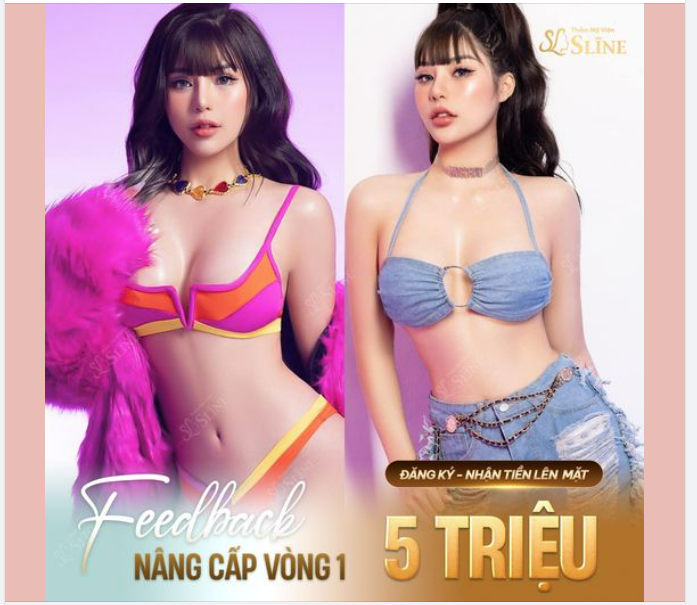 KHÁCH CỦA SLINE CÓ SEXY QUÁ KHÔNG? Sở hữu vòng 1 thu hút - TẶNG 5 TRIỆU TIỀN MẶT