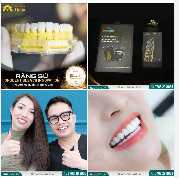 Răng sứ Orodent Blead Innovation là dòng sứ cao cấp giới hạn của Ý, đặc biệt mang đến ý nghĩa phong thủy (tài lộc, thịnh vượng) cho chủ sở hữu với 4 ưu điểm vượt trội