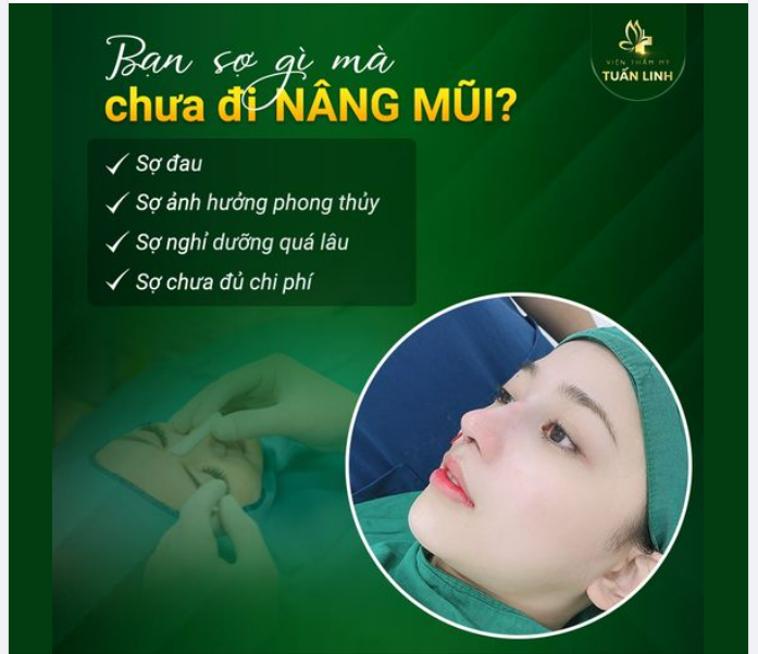 LÝ DO BẠN CHƯA ĐI NÂNG MŨI LÀ GÌ???