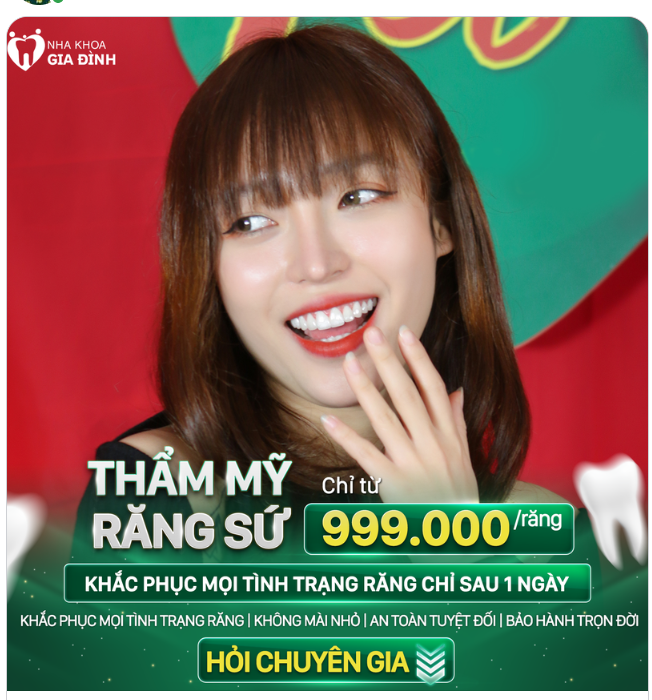 ĐĂNG KÝ LIỀN TAY - BOOK NGAY LỊCH HẸN VỚI NHA KHOA GIA ĐÌNH