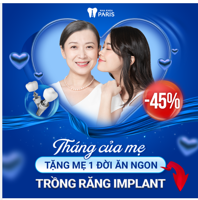 LÀM RĂNG CHO MẸ, CHO BÀ  MÓN QUÀ SỨC KHỎE, TRỌN ĐỜI ĂN NGON