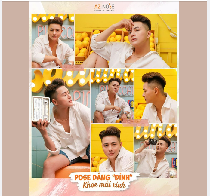 Đẹp trai không bao giờ sai Pose dáng “đỉnh” cùng combo mũi - cằm 1 tháng tuổi