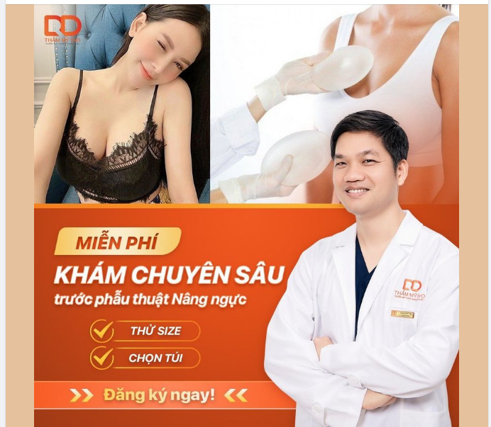 MIỄN PHÍ THĂM KHÁM CHUYÊN SÂU TRƯỚC PHẪU THUẬT NÂNG V1