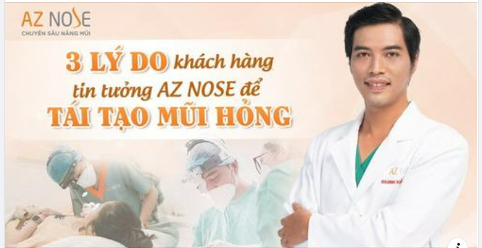 Hơn 11.000 khách hàng lựa chọn AZ NOSE để tái tạo mũi hỏng vì điều gì