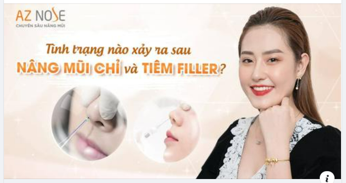 Nâng mũi chỉ và t.iêm filler có thật sự hiệu quả?