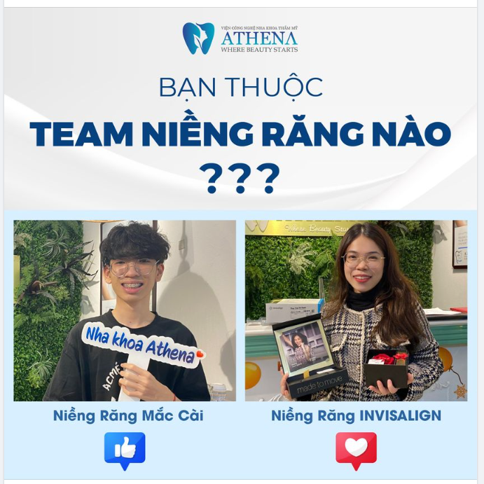 BẠN CHỌN GÌ CHO HÀNH TRÌNH NIỀNG RĂNG CỦA MÌNH