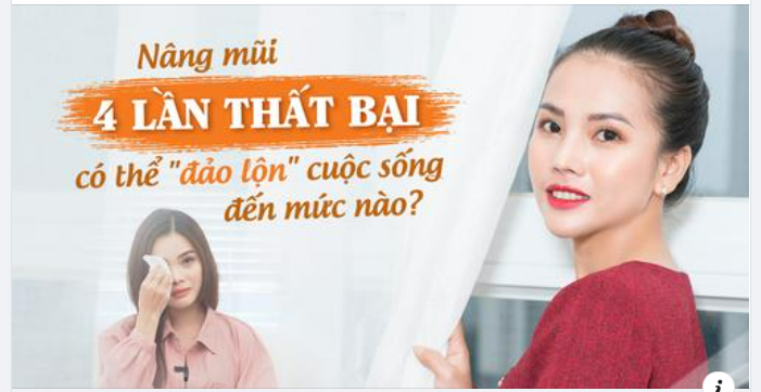 Hành trình 4 lần sửa mũi gian nan diễn ra như thế nào...