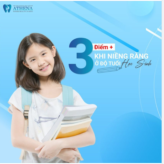 3 ĐIỂM CỘNG KHI NIỀNG RĂNG Ở ĐỘ TUỔI HỌC SINH