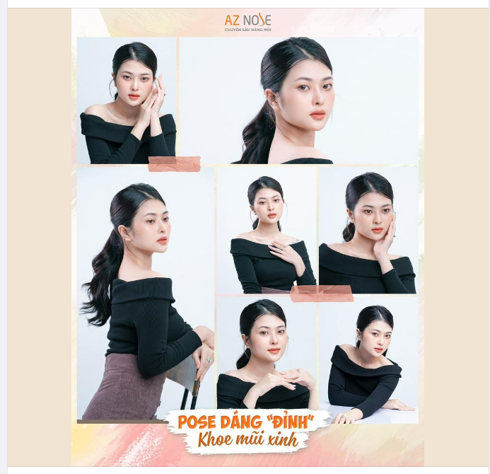 Nếu bạn có dáng mũi xinh nhưng chưa biết cách pose dáng sao cho chuẩn…