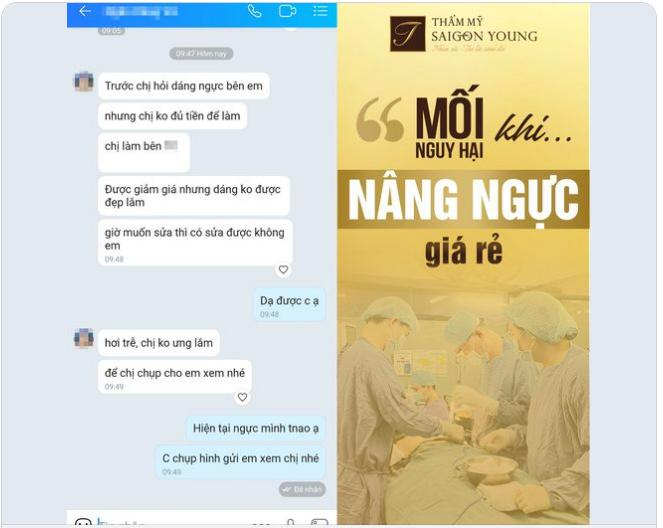 Tiềm ẩn nhiều nguy hại khi nâng ngực kém chất lượng