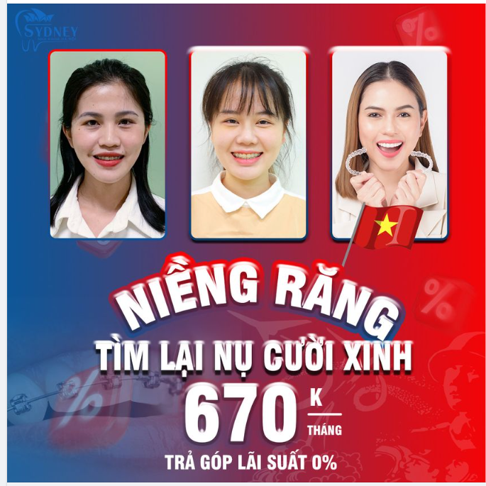 Tìm lại nụ cười xinh chỉ từ 670k/tháng