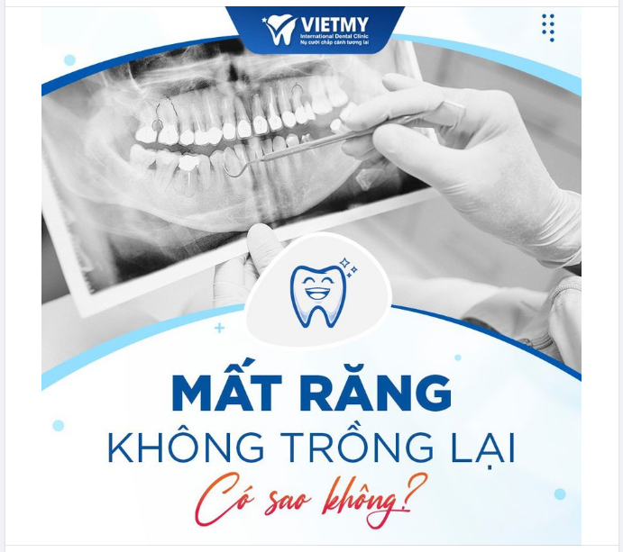 HẬU QUẢ KHI BỊ MẤT RĂNG MÀ KHÔNG KHẮC PHỤC KỊP THỜI
