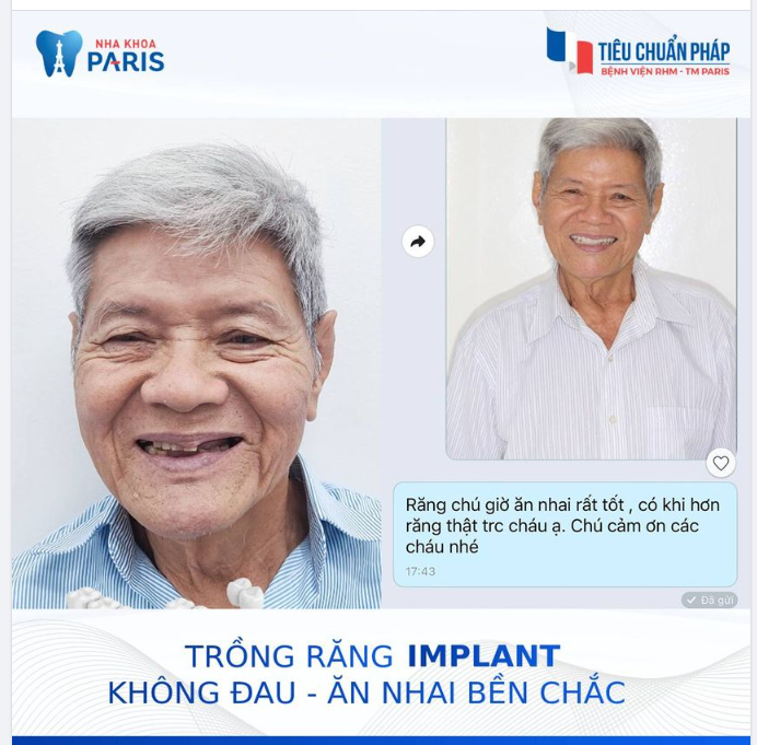 CÔ CHÚ ƠI, ĐỪNG ĐỂ MẤT RĂNG CẢN TRỞ CUỘC SỐNG CỦA MÌNH