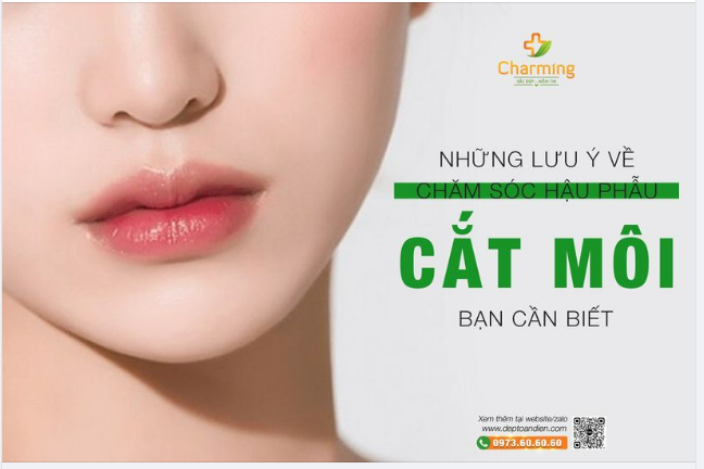NHỮNG LƯU Ý VỀ CHĂM SÓC HẬU PHẪU CẮT MÔI BẠN CẦN BIẾT