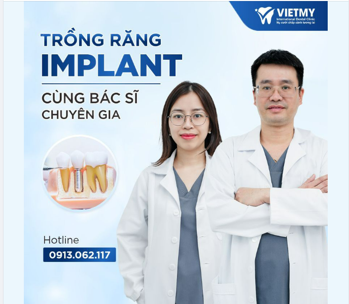"TRỒNG RĂNG IMPLANT CÙNG BÁC SĨ CHUYÊN GIA