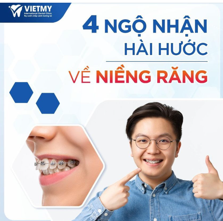 ĐẬP TAN 4 NGỘ NHẬN HÀI HƯỚC VỀ NIỀNG RĂNG