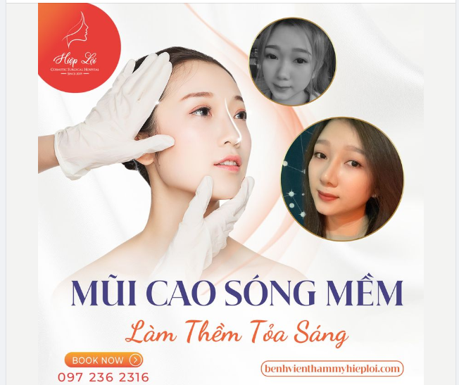 MŨI CAO SÓNG MỀM, LÀM THỀM TỎA SÁNG