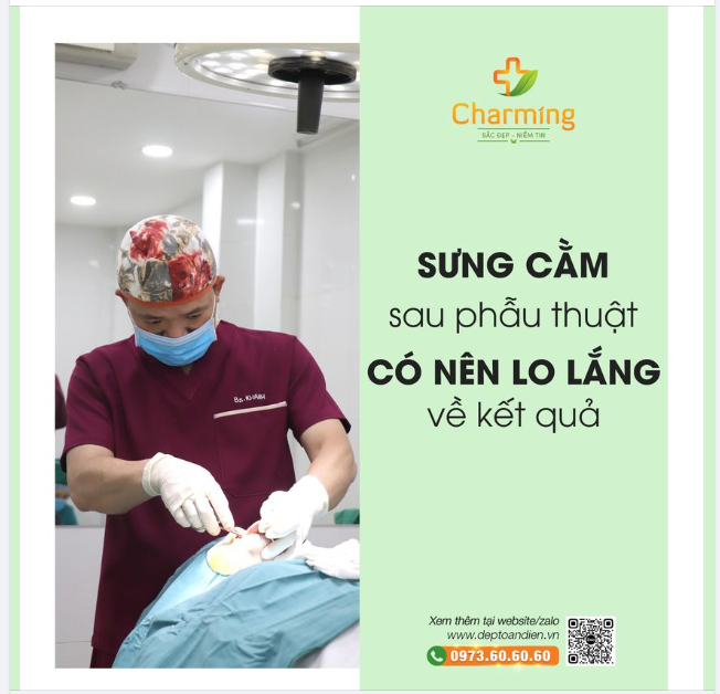 MUÔN KIỂU SƯNG HẬU PHẪU THUẬT ĐỘN CẰM