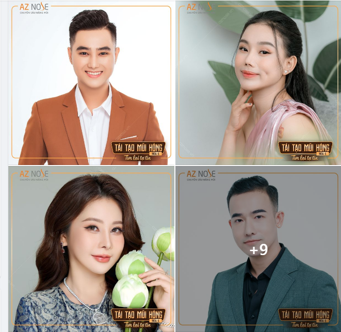TẠI SAO 11.000+ KHÁCH HÀNG TIN TƯỞNG AZ NOSE ĐỂ TÁI TẠO MŨI H.Ỏ.NG