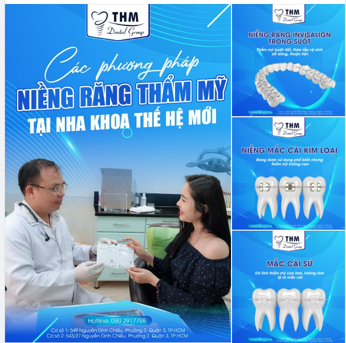 CÁC PHƯƠNG PHÁP NIỀNG RĂNG PHỔ BIẾN TẠI NHA KHOA THẾ HỆ MỚI