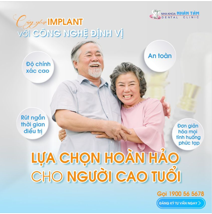ƯU ĐIỂM CỦA CÔNG NGHỆ ĐỊNH VỊ TRONG CẤY GHÉP IMPLANT ĐỐI VỚI NGƯỜI CAO TUỔI
