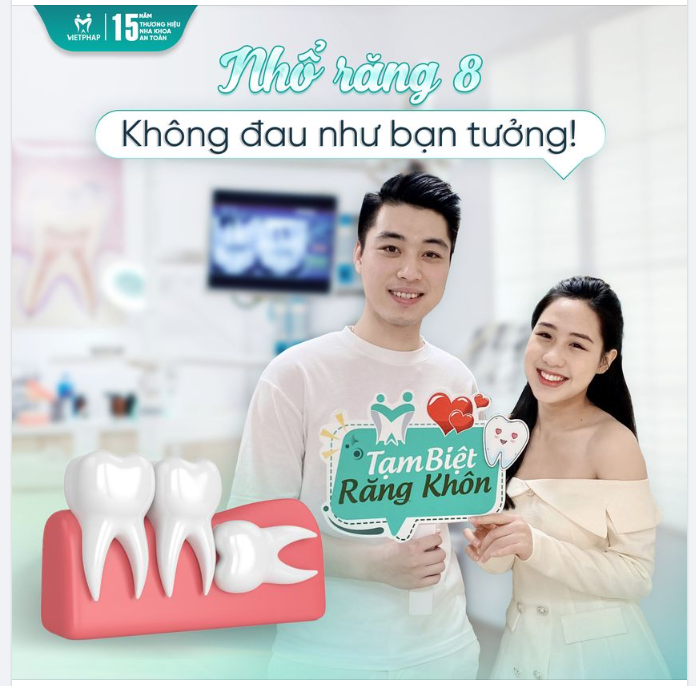 "Mình muốn chia sẻ với mọi người về trải nghiệm tuyệt vời của mình khi sử dụng dịch vụ nhổ răng số 8 tại Việt Pháp.