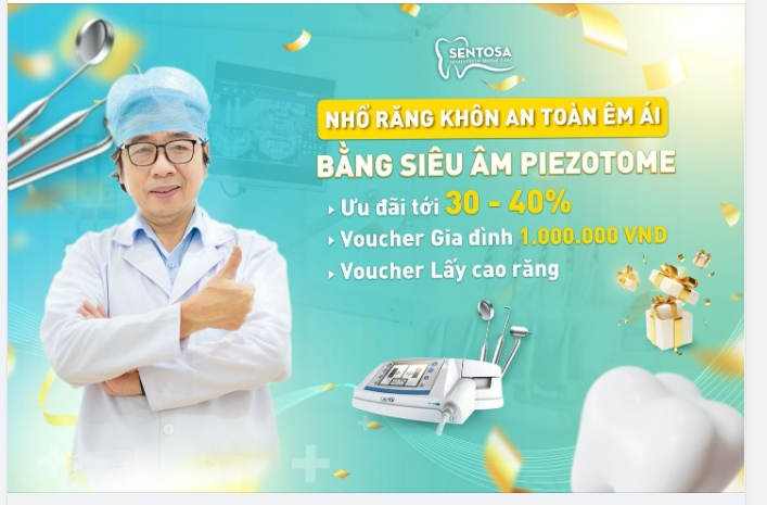 CHỈ TỪ 500.000/RĂNG, AN TÂM NHỔ RĂNG KHÔN KHÔNG ĐAU - KHÔNG SƯNG
